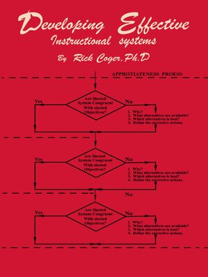 cover image of Developing Effective Instructional Systems